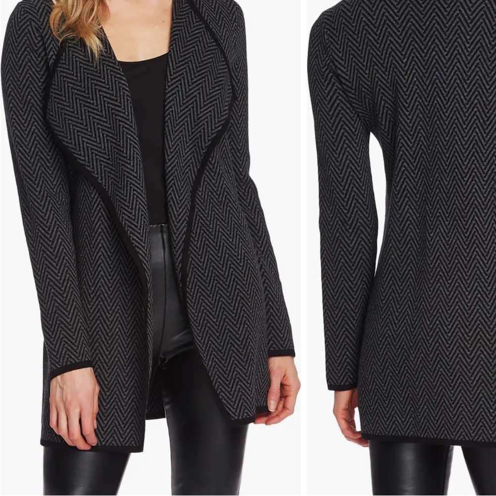 Vince camuto jacket sweater sz large